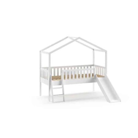 VIPACK - DALLAS HUISBED LADDER+GLIJBAAN WIT