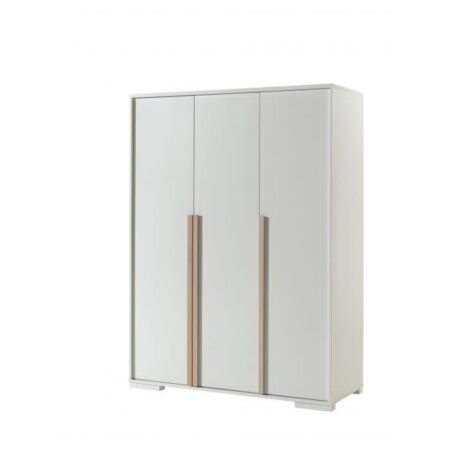 VIPACK - LONDON 3-DEURS KLEERKAST WIT