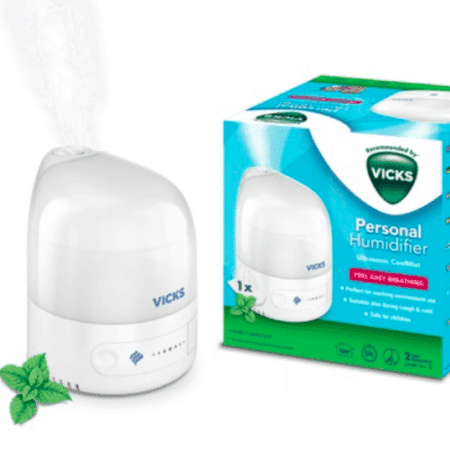 Vicks - PERSONAL COOL MIST HUMIDIFIER
