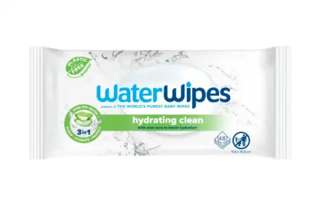 Waterwipes - Hydrating - Aloe Vera 48st
