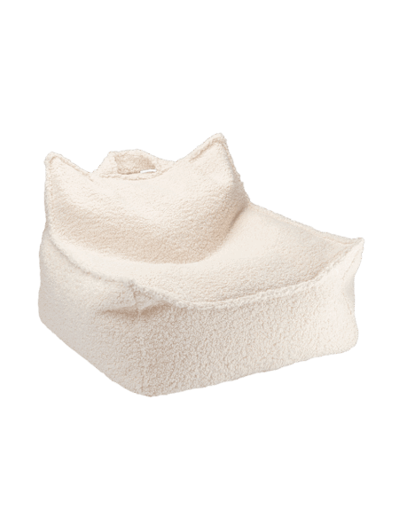 Wigiwama - Cream White Beanbag Chair