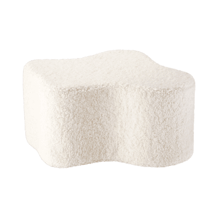 Wigiwama - Cream White Cloud Pouffe