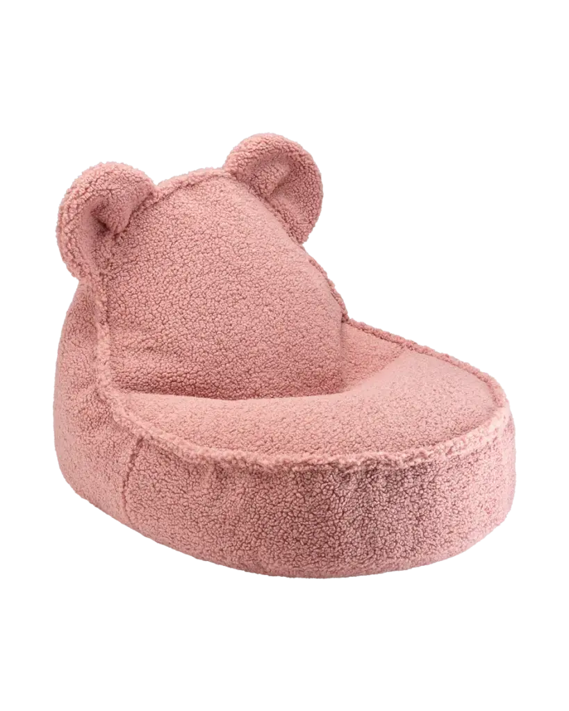 Wigiwama - Guava Pink Bear Beanbag