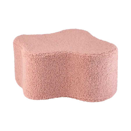 Wigiwama - Guava Pink Cloud Pouffe