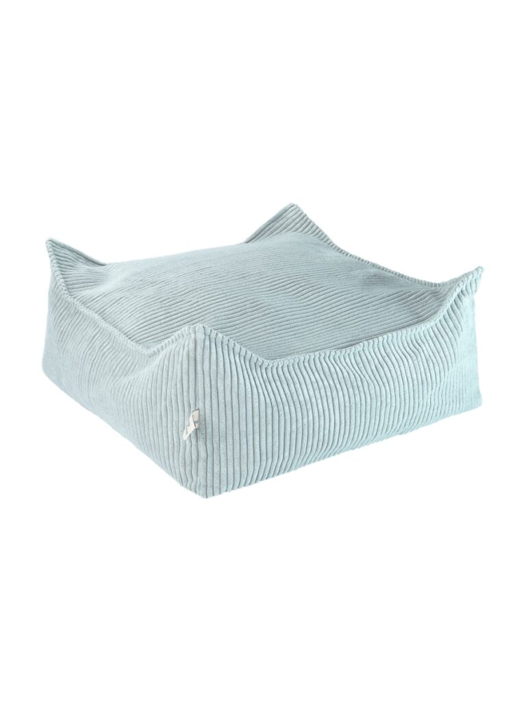 Wigiwama - Peppermint Green Square Ottoman