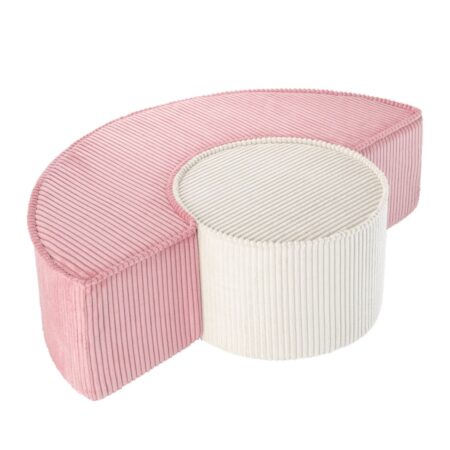 Wigiwama - Pink Mousse Pouffe Set