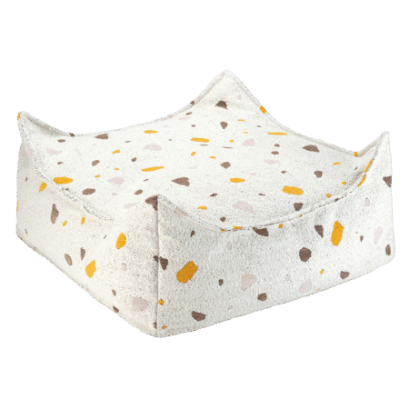 Wigiwama - Terrazzo Marble Square Ottoman