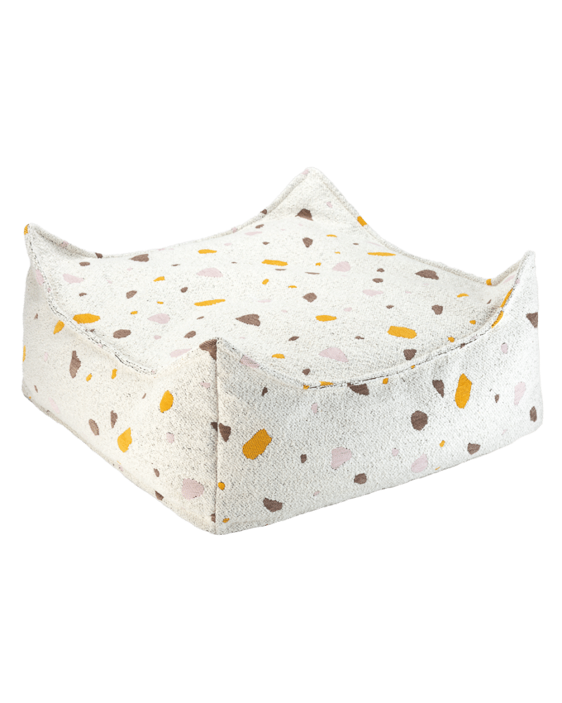 Wigiwama - Terrazzo Marble Square Ottoman