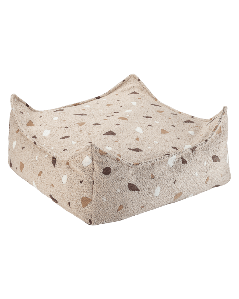 Wigiwama - Terrazzo Sand Square Ottoman
