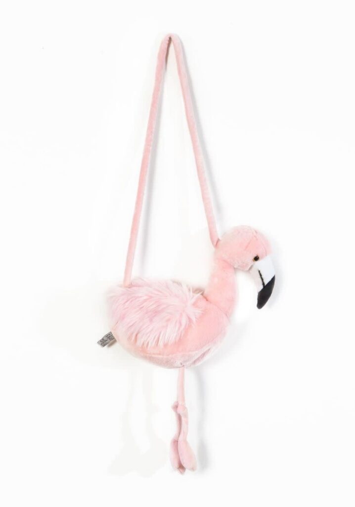 Wild & Soft - Handtasje flamingo