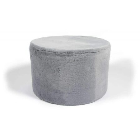 Wild & Soft - Poef koala grey large