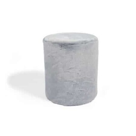 Wild & Soft - Poef koala grey medium