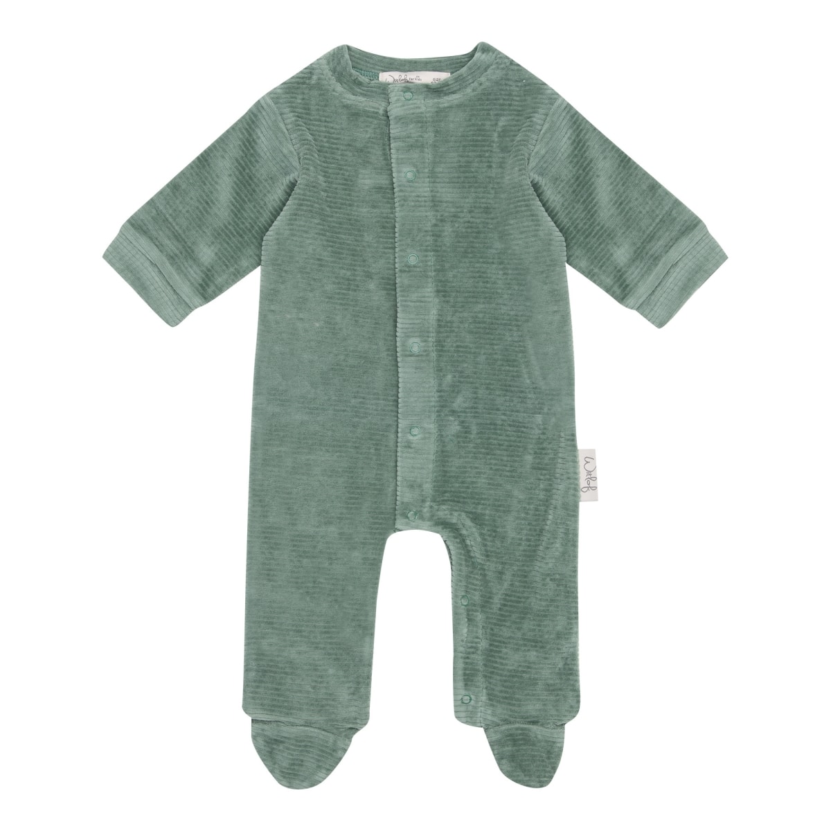 Witlof for Kids - Boxpakje Velvet Rib Forest Green