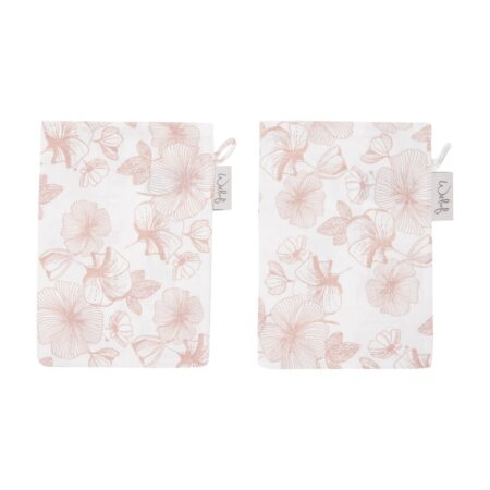 Witlof for Kids - Tetra Washandjes (2 Stuks) Flower Powder
