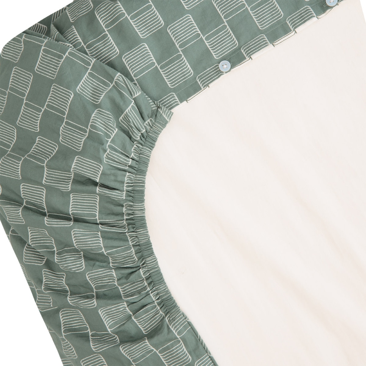 Witlof for Kids - Tuck-Inn Dekbedovertrek Junior 120X150Cm Sticky Stripes