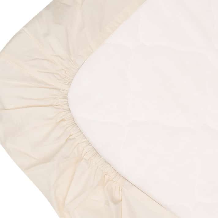 Witlof for Kids - Tuck-Inn Laken Bed 60X120Cm Placket Offwhite