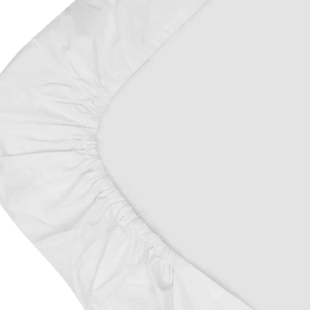 Witlof for Kids - Tuck-Inn Laken Bed 60X120Cm Ruffle Wit