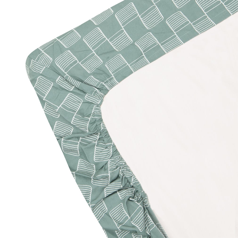 Witlof for Kids - Tuck-Inn Laken Bed 60X120Cm Sticky Stripes