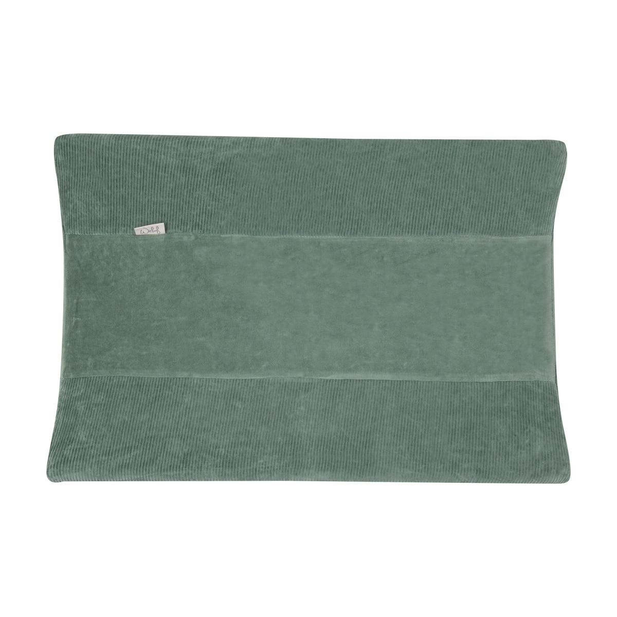 Witlof for Kids - Waskussenhoes Velvet Rib Forest Green