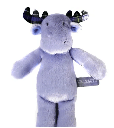 Wood Work - Knuffel Jack plat Blauw