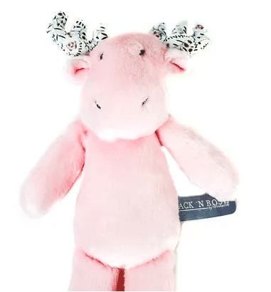 Wood Work - Knuffel Jack plat Roos