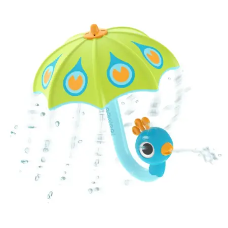 Yookidoo - Fill 'N' Rain Peacock Umbrella+ Green