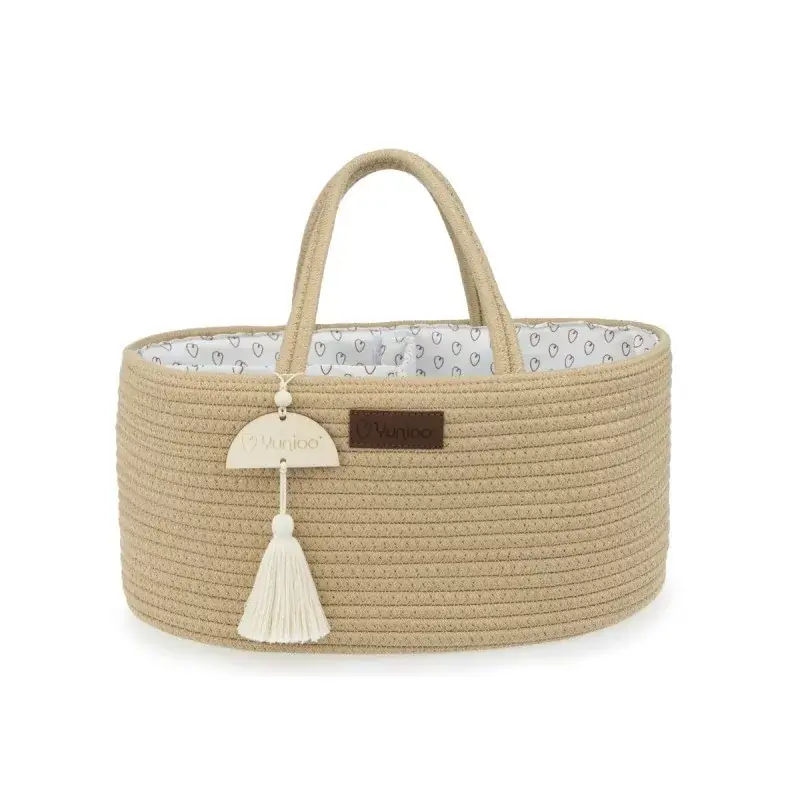 Yunioo - Diaper Caddy - Cream