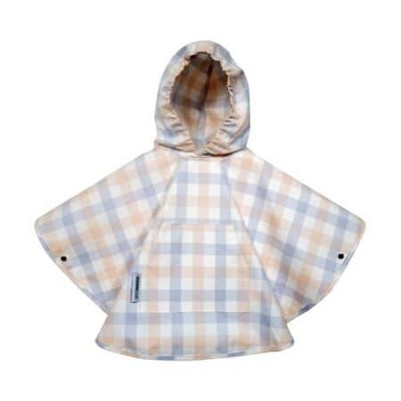 Aeromoov - Rain Poncho - Checker Grey Cream