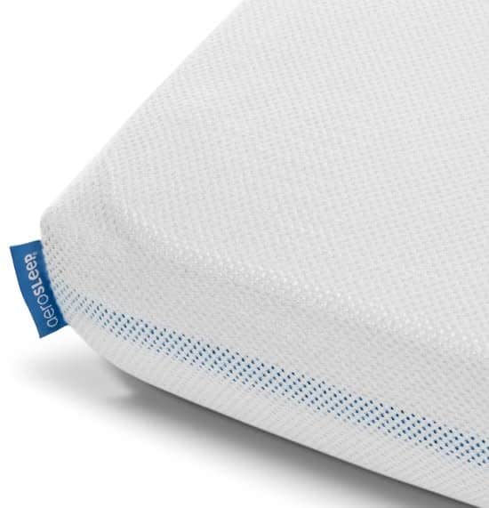 Aerosleep - Sleep Safe Fitted Sheet 110 x 60 White