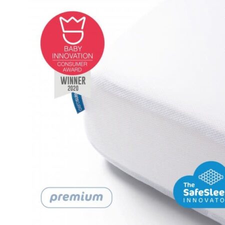 Aerosleep - Sleep Safe Fitted Sheet 120 x 60 White