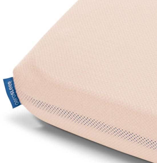 Aerosleep - Sleep Safe Fitted Sheet 140 x 70 Peach