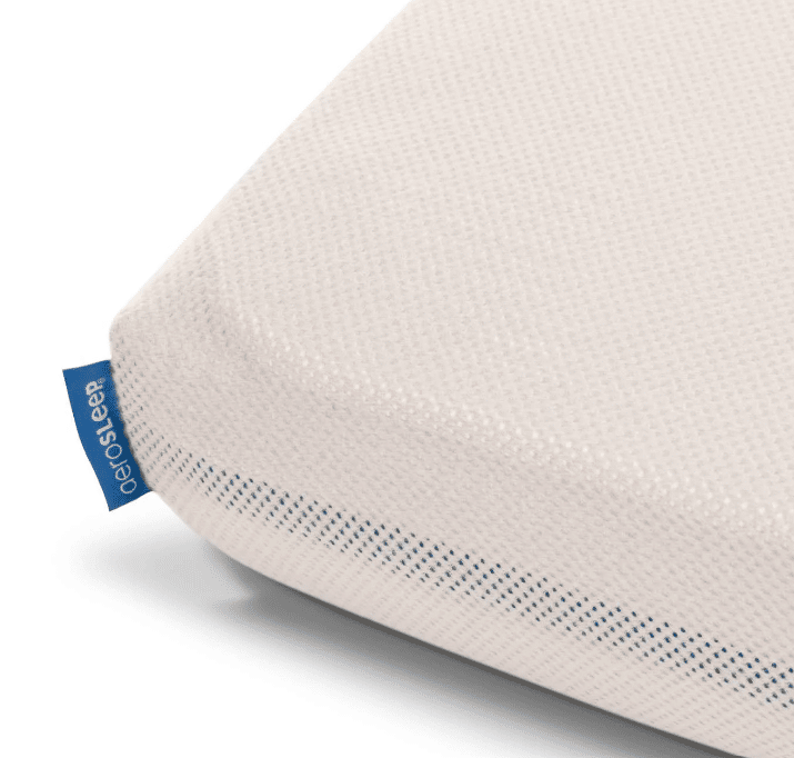 Aerosleep - Sleep Safe Fitted Sheet Premium 120 x 60 Almond