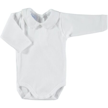 Babidu - Body C.Polo Pique Wit