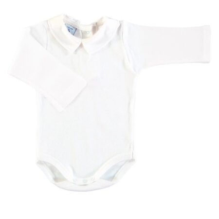 Babidu - Body Cuello Polo Ml Wit