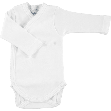 Babidu - Body Overslag Basic Interlock Wit