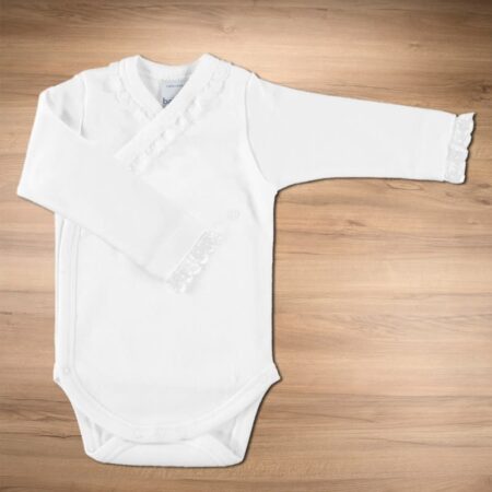 Babidu - Body Overslag Puntilla Wit