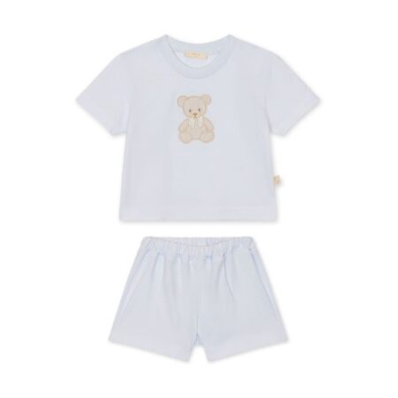 Baby Gi - Setje Bear T-shirt en Short - Blue