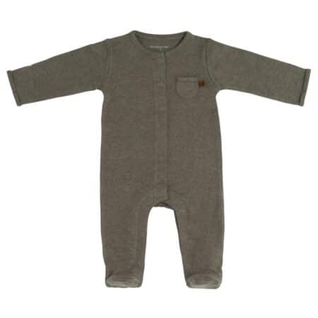 Baby's Only - Boxpakje met voetjes Melange khaki - 68