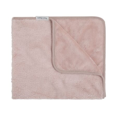 Baby's Only - Ledikantdeken Cozy oud roze