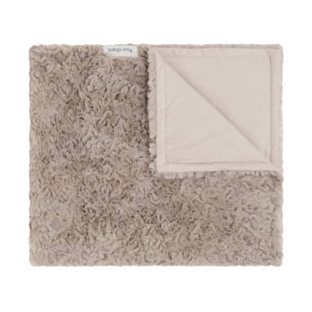 Baby's Only - Ledikantdeken Snow taupe