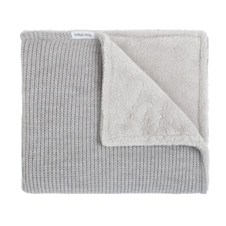 Baby's Only - Ledikantdeken teddy Hope dusty grey