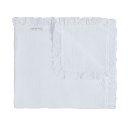 Baby's Only - Wiegdeken Calm wit