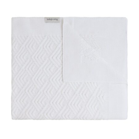 Baby's Only - Wiegdeken Sierra wolwit