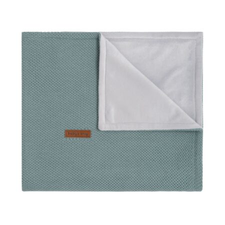 Baby's Only - Wiegdeken soft Classic stonegreen