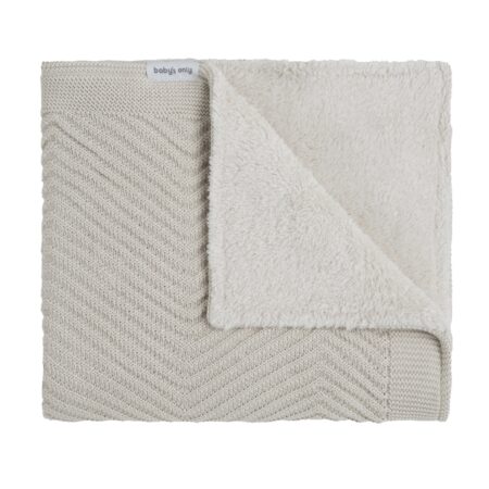 Baby's Only - Wiegdeken teddy Grace warm linen