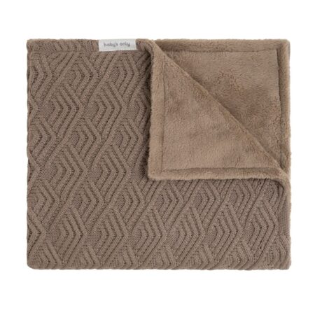 Baby's Only - Wiegdeken teddy Sierra clay