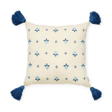 CamCam - Embroidered Cushion - OCS - Capri