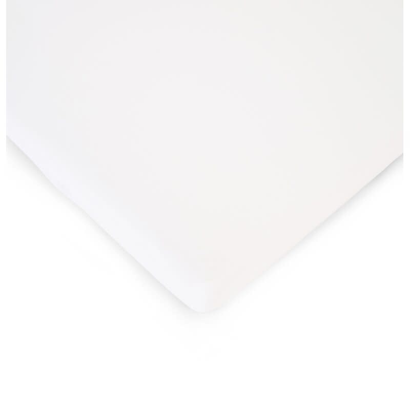 Childhome - Hoeslaken Babybed - 60x120 Cm - Biokatoen - Wit