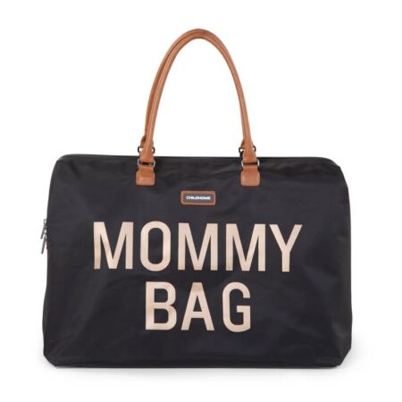 Childhome - Mommy BagÂ® Groot Zwart/Goud
