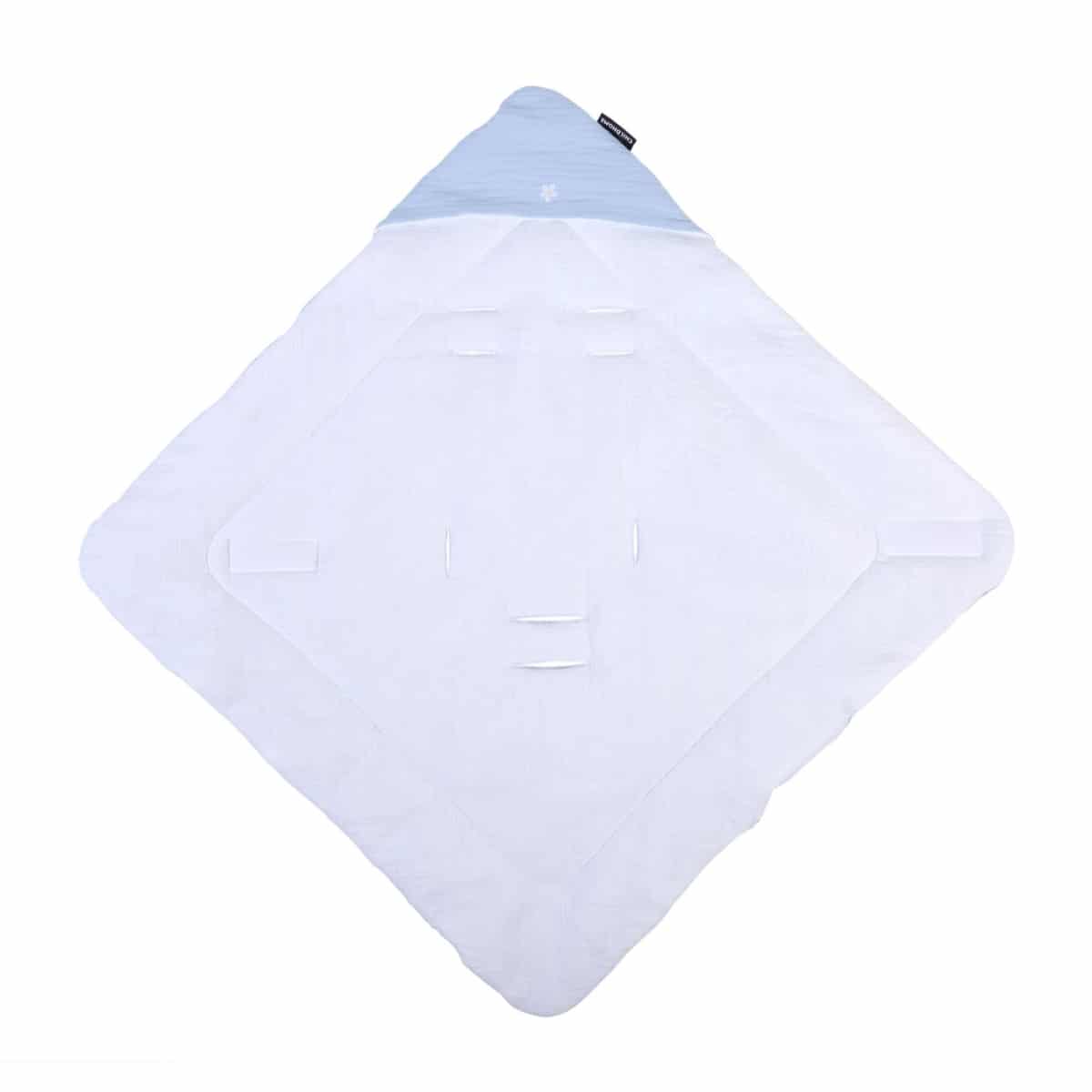 Childhome - Wikkeldeken Universeel - 75x75 Cm - Mousseline - Flower